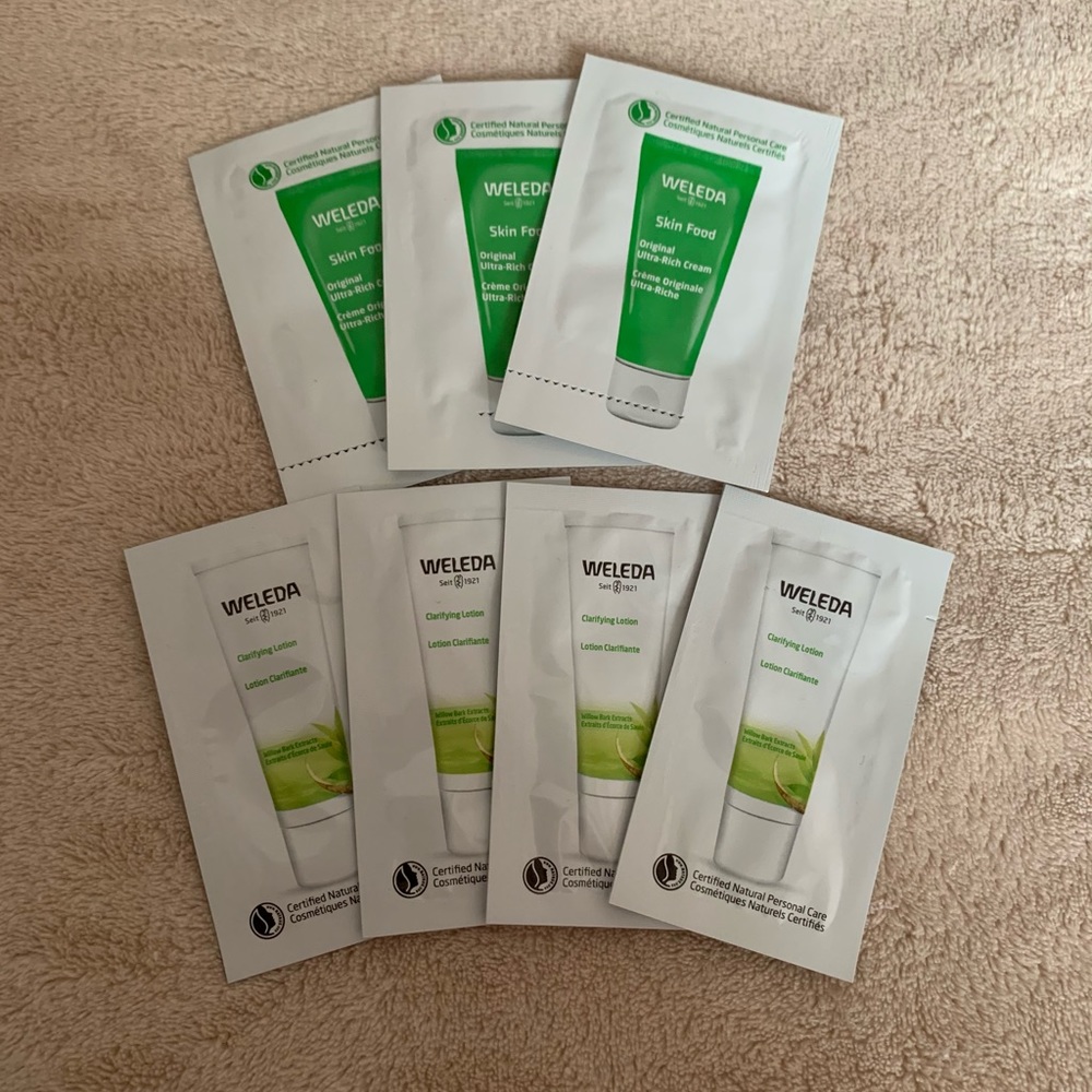 COLLEGE SALE WELEDA SAMPLE LOT